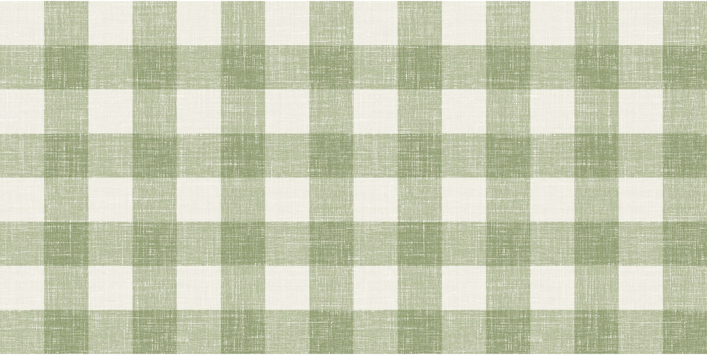 FC62904F Seabrook Designs French Country Fabric Bebe Linen Fabric Herb