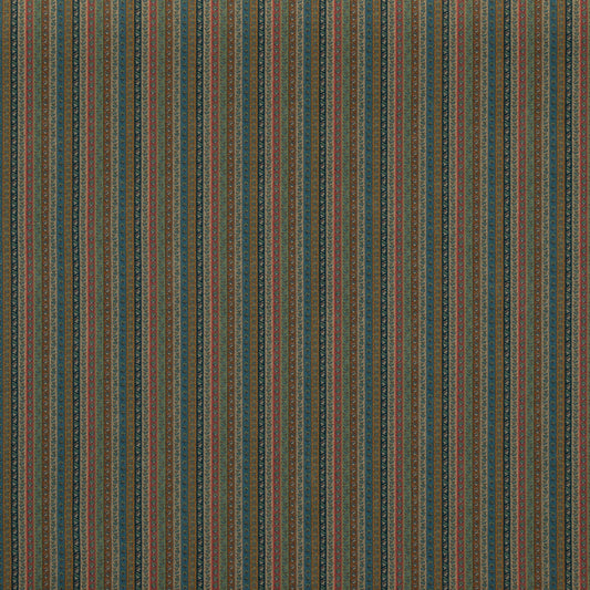 FD2007-R11 WILDE STRIPE TEAL MULBERRY UPHOLSTERY