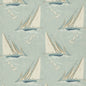 FD2010-H101 ROUND THE ISLAND BLUE MULBERRY Fabrics Drapery Upholstery