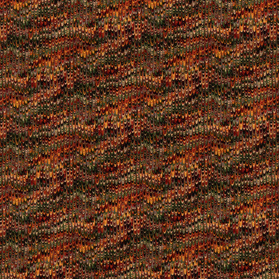 FD2022-V90 END PAPER VELVET RED/GREEN MULBERRY Fabrics Drapery Upholstery
