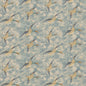 FD2026-H101 FOREST DUCKS BLUE MULBERRY Fabrics Drapery Upholstery
