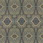 FD2028-H10 WOODLAND PAISLEY INDIGO MULBERRY Fabrics Drapery Upholstery