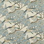 FD205-H101 FLYING DUCKS BLUE MULBERRY Fabrics Drapery Upholstery