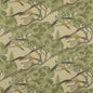 FD205-S16 FLYING DUCKS EMERALD MULBERRY Fabrics Drapery Upholstery