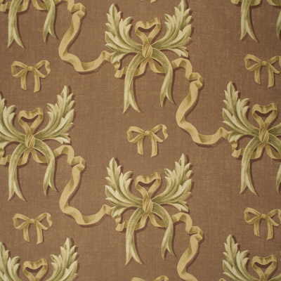 FD248-H15 OPHELIA'S BOW MISTY MAUVE MULBERRY Fabrics Drapery Upholstery