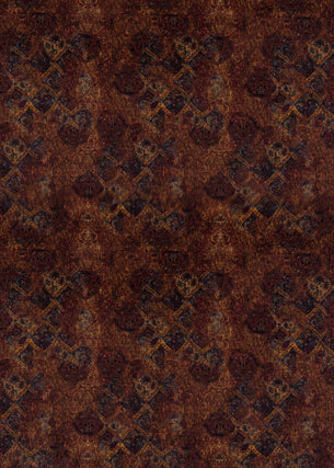 FD286-H44 BOHEMIAN VELVET FIG/SIENNA MULBERRY UPHOLSTERY