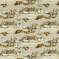FD294-A46 MORNING GALLOP LINEN GREY/SAND MULBERRY Fabrics Drapery Upholstery