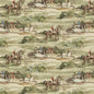 FD294-J52 MORNING GALLOP LINEN ANTIQUE MULBERRY Fabrics Drapery Upholstery