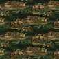 FD295-R11 MORNING GALLOP VELVET TEAL MULBERRY Fabrics Drapery Upholstery