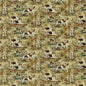 FD297-Y101 MULBERRY HOUNDS VELVET MULTI MULBERRY Fabrics Drapery Upholstery
