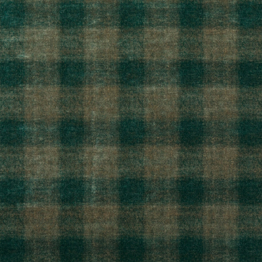 FD314-R122 HIGHLAND CHECK TEAL MULBERRY Fabrics Drapery Upholstery