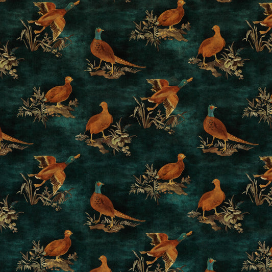 FD316-R122 GAME SHOW TEAL MULBERRY Fabrics Drapery Upholstery