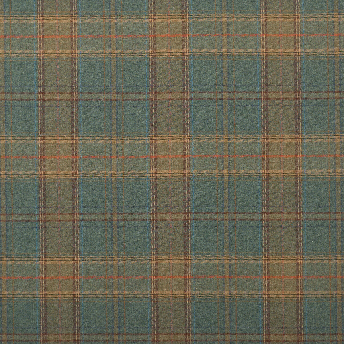 FD344-R11 SHETLAND PLAID TEAL MULBERRY Fabrics Drapery Upholstery