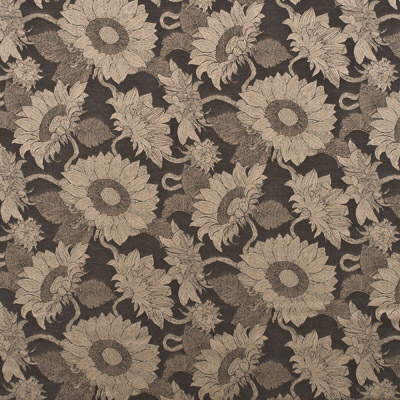 FD575-A17 SUNFLOWER WEAVE TRUFFLE MULBERRY Fabrics Drapery Upholstery