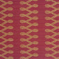 FD590-V106 TUNIC STRIPE RED MULBERRY Fabrics Drapery Upholstery