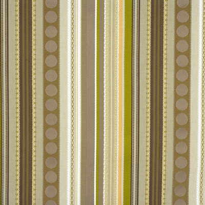 FD592-L26 BRAIDED STRIPE TAUPE/STONE/LIME MULBERRY Fabrics Drapery Upholstery