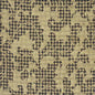 FD602-K131 ACANTHUS LEAVES BEIGE/CHOCOLATE/TAN MULBERRY Fabrics Drapery Upholstery