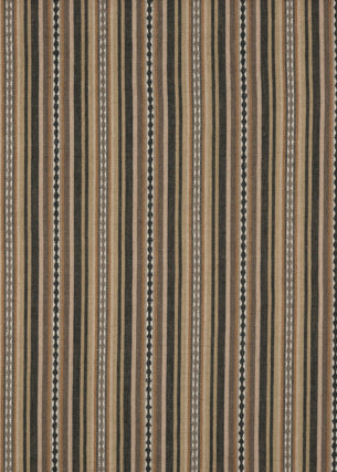 FD731-A130 DALTON STRIPE CHARCOAL/BRONZE MULBERRY Fabrics Drapery Upholstery