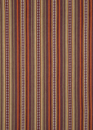 FD731-V54 DALTON STRIPE SPICE/PLUM MULBERRY Fabrics Drapery Upholstery