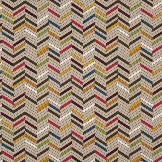 FD739-T70 CAROUSEL SPICE/PLUM MULBERRY Fabrics Drapery Upholstery