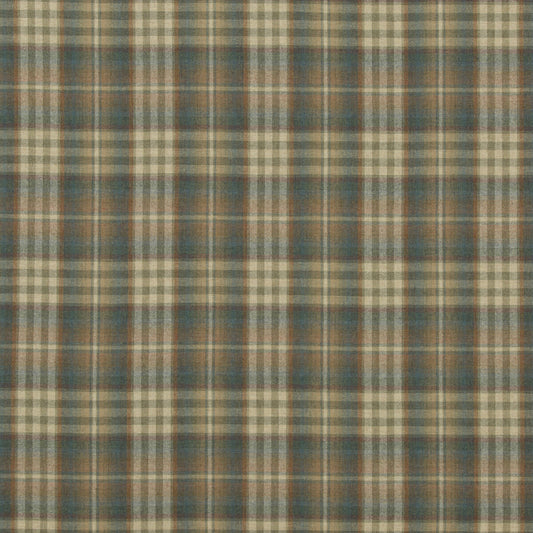 FD748-R43 NEVIS TEAL/RUSSET MULBERRY UPHOLSTERY