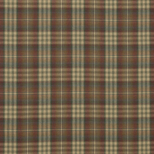 FD748-V117 NEVIS RED/GREEN MULBERRY UPHOLSTERY