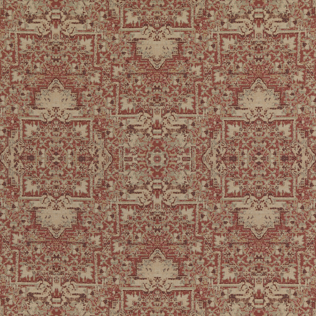 FD782-T30 FADED TAPESTRY SPICE MULBERRY Fabrics Drapery Upholstery