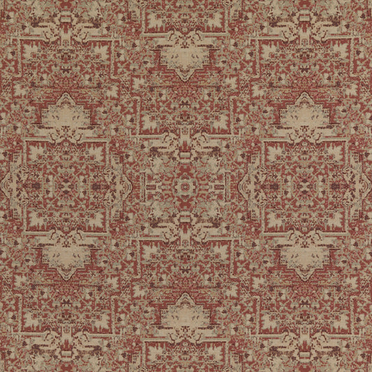 FD782-T30 FADED TAPESTRY SPICE MULBERRY Fabrics Drapery Upholstery