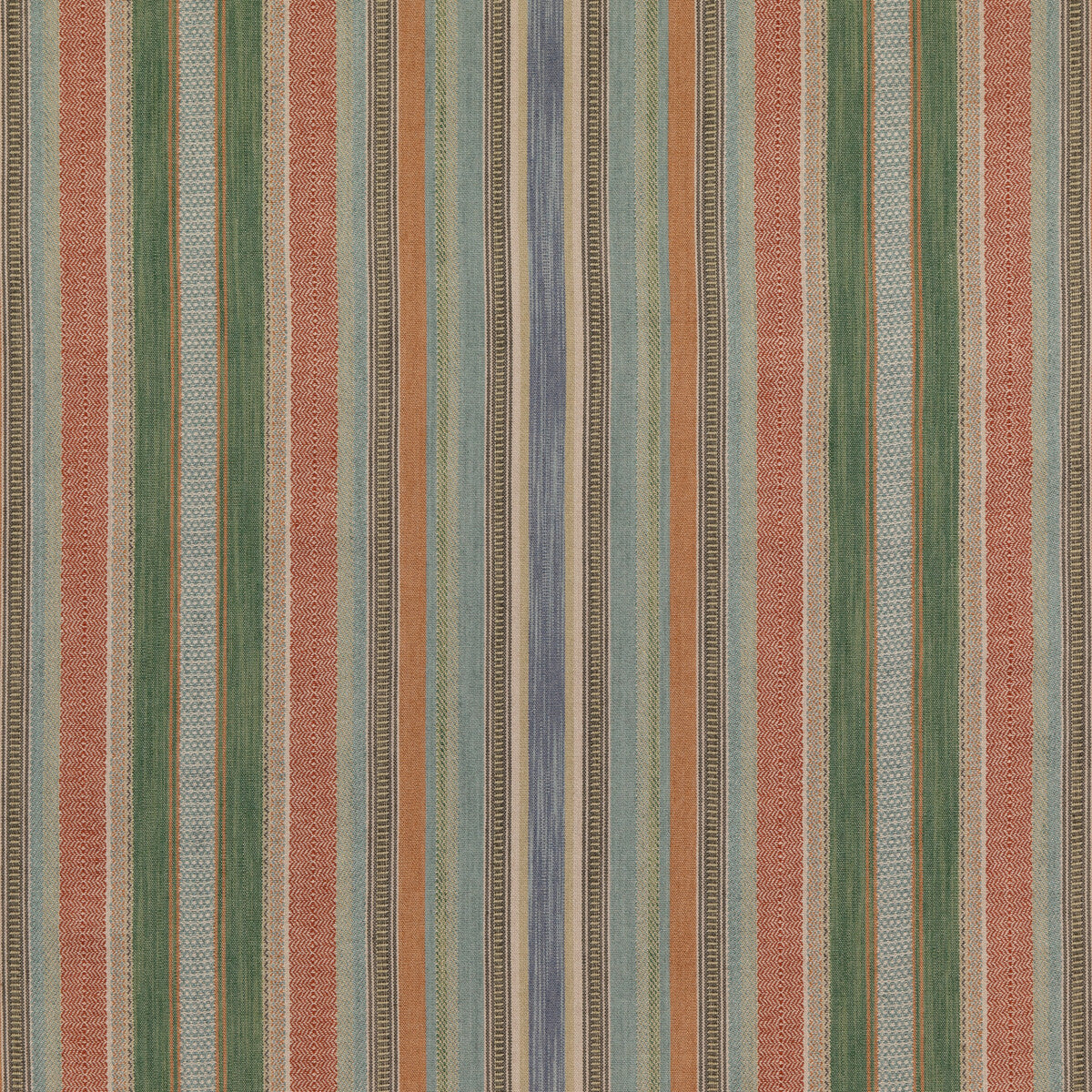 FD784-T30 RUSTIC STRIPE SPICE MULBERRY Fabrics Drapery Upholstery