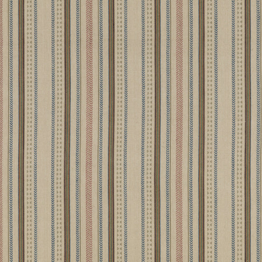 FD788-G34 RACING STRIPE DENIM MULBERRY Fabrics Drapery Upholstery