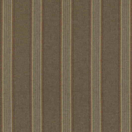 FD808-R106 MORAY STRIPE LOVAT MULBERRY UPHOLSTERY