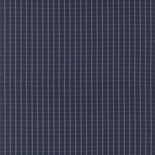 FD816-H10 COMPASS CHECK INDIGO MULBERRY Fabrics Drapery Upholstery