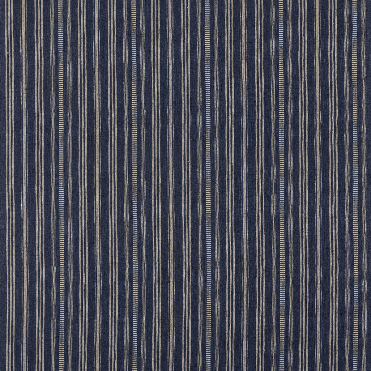 FD831-H10 SIGNAL STRIPE INDIGO MULBERRY Fabrics Drapery Upholstery