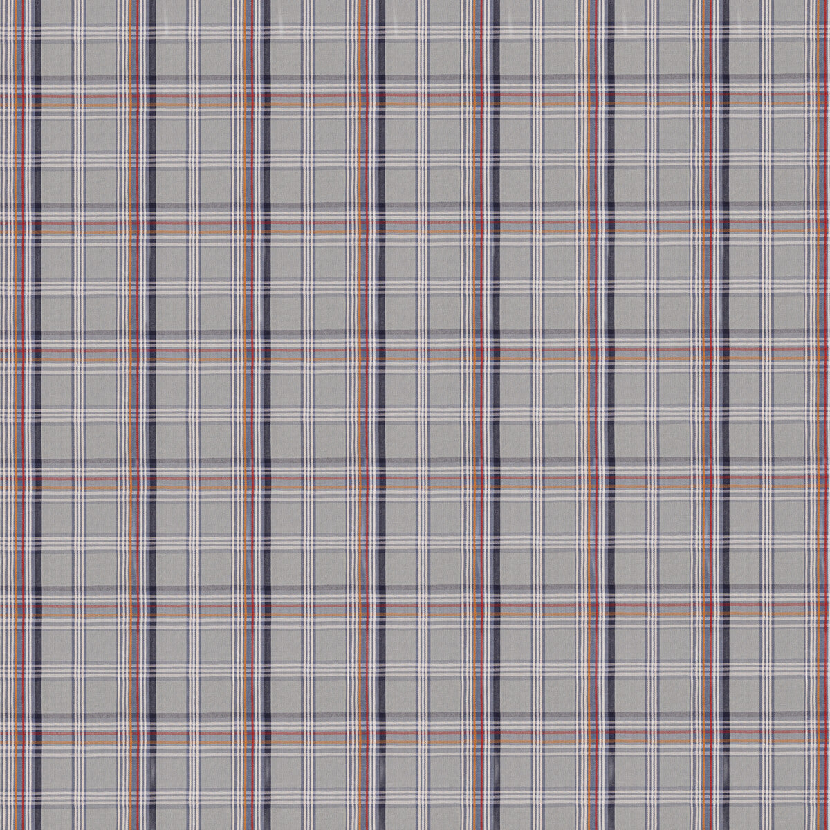 FD832-H101 OCEAN CHECK BLUE MULBERRY Fabrics Drapery Upholstery