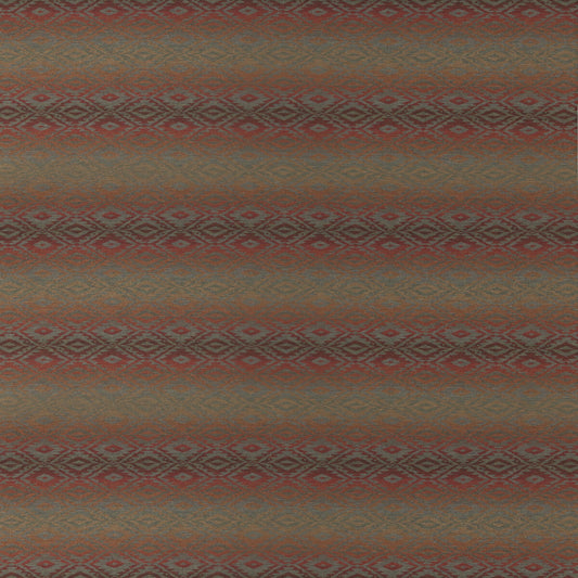 FD836-V90 BEAUMARIS RED/GREEN MULBERRY Fabrics Drapery Upholstery