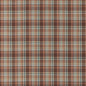 FD838-V174 LINDISFARNE PLAID RUSSET/AQUA MULBERRY Fabrics Drapery Upholstery