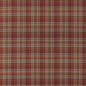 FD838-V55 LINDISFARNE PLAID RUSSET MULBERRY Fabrics Drapery Upholstery