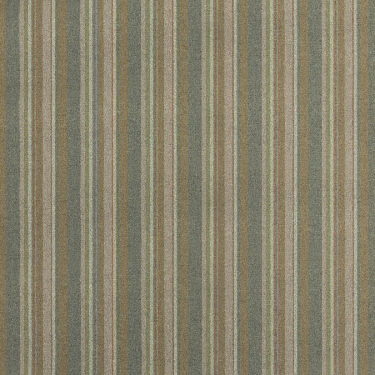 FD839-R106 LINDISFARNE STRIPE LOVAT MULBERRY Fabrics Drapery Upholstery