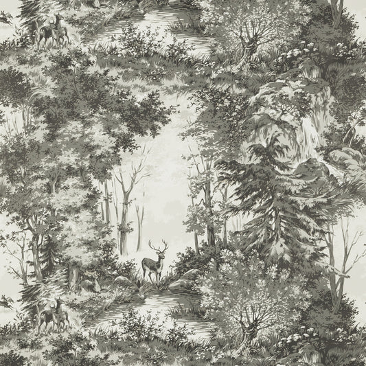 FG076-A15 TORRIDON WOODSMOKE MULBERRY Wallpaper