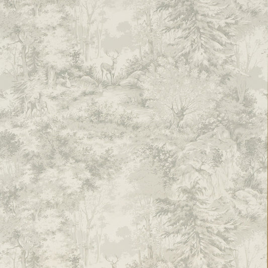 FG076-J125 TORRIDON SILVER/GREY MULBERRY Wallpaper