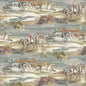 FG097-H57 MORNING GALLOP BLUE/SAND MULBERRY Wallpaper