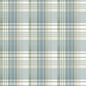 FG100-R104 MULBERRY ANCIENT TARTAN AQUA MULBERRY Wallpaper