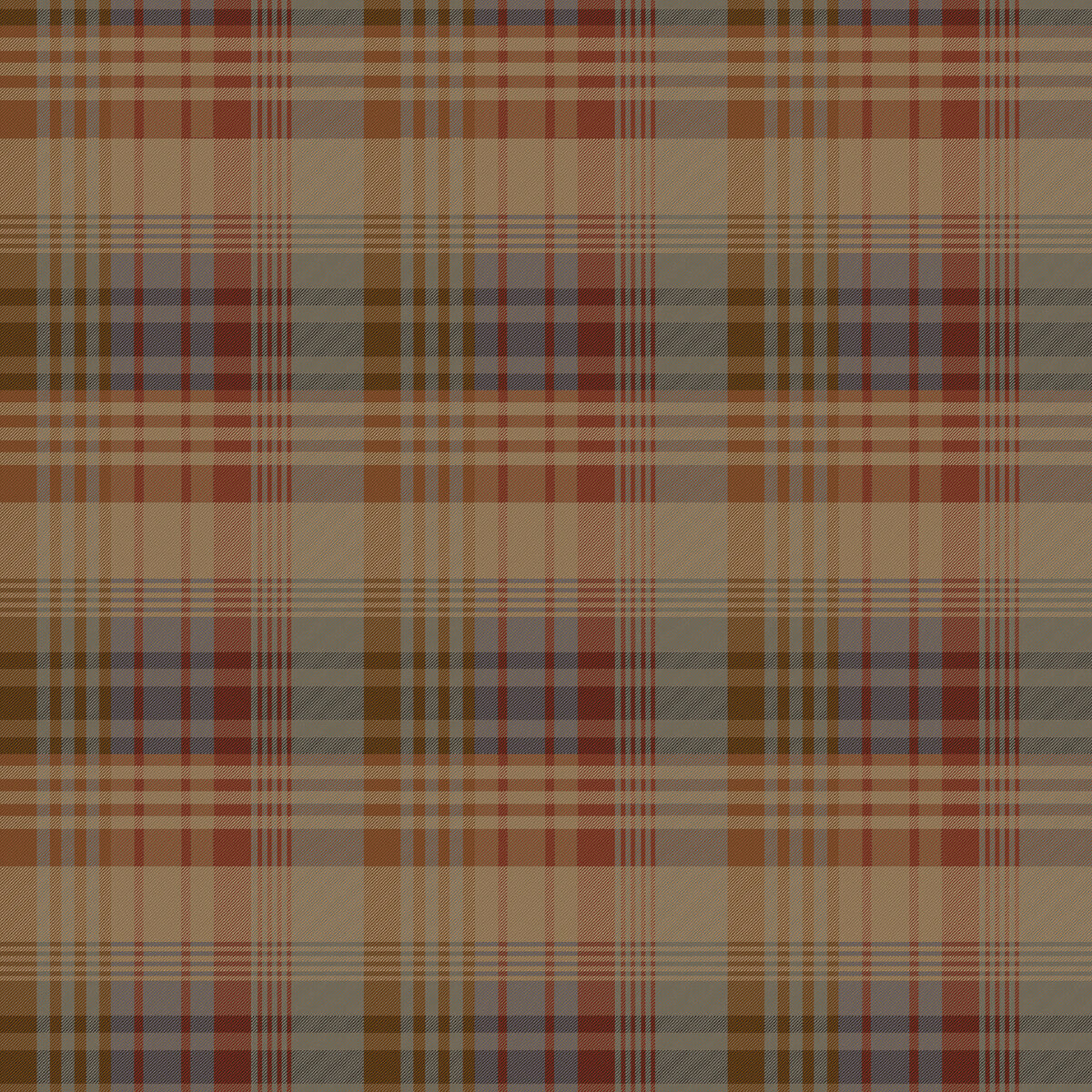 FG100-V110 MULBERRY ANCIENT TARTAN RED/BLUE MULBERRY Wallpaper