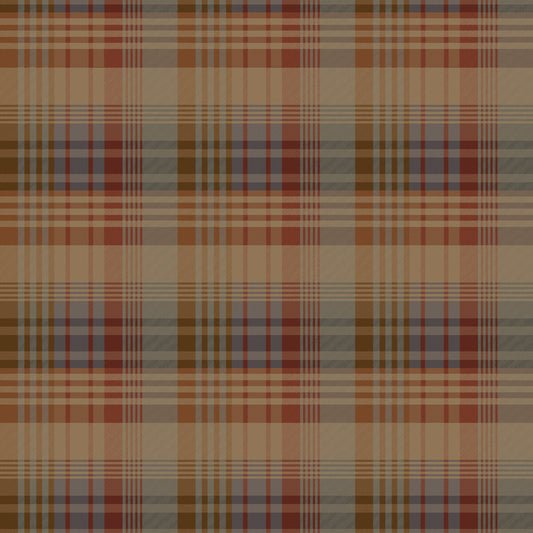 FG100-V110 MULBERRY ANCIENT TARTAN RED/BLUE MULBERRY Wallpaper