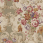 FG103-V54 FLORAL ROCOCO RED/PLUM MULBERRY Wallpaper