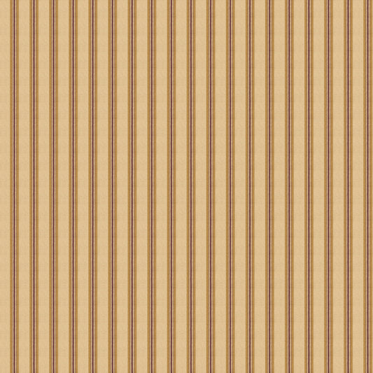 FG109-T128 SOMERTON STRIPE OCHRE MULBERRY Wallpaper