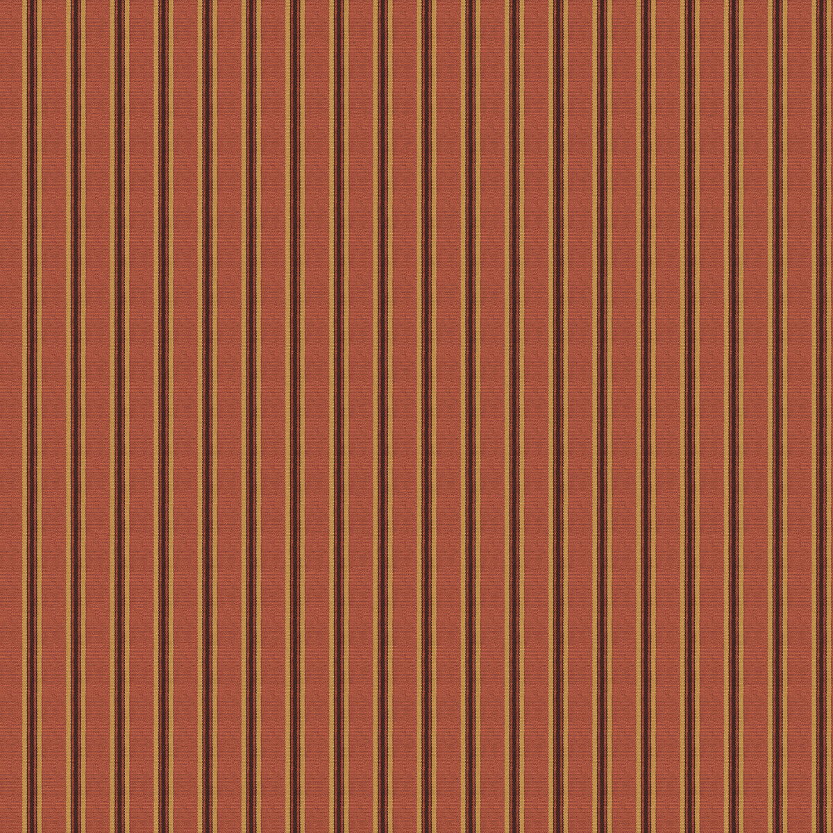 FG109-V55 SOMERTON STRIPE RUSSET MULBERRY Wallpaper