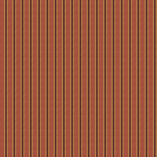 FG109-V55 SOMERTON STRIPE RUSSET MULBERRY Wallpaper