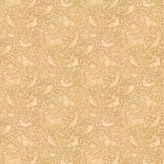 FG110-J107 HEDGEROW PARCHMENT MULBERRY Wallpaper