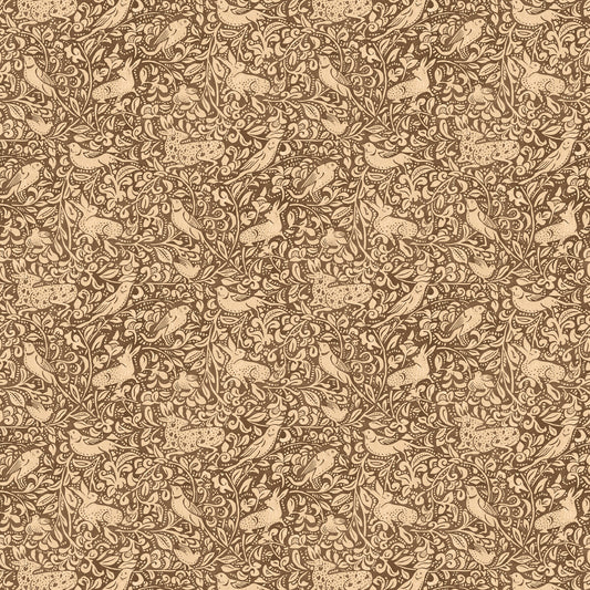 FG110-K74 HEDGEROW ESPRESSO MULBERRY Wallpaper